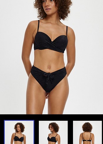 Diğer Louren Siyah Kadın Bikini Takım