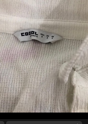 Beyaz Düğmeli Uzun Kollu Keten Kadın Gömlek - Görsel 5