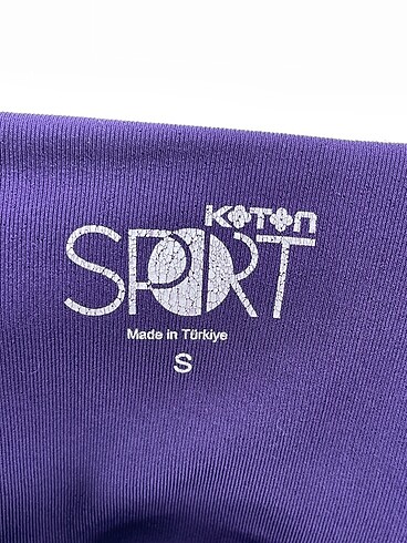 s Beden mor Renk Koton Tayt / Spor taytı %70 İndirimli.