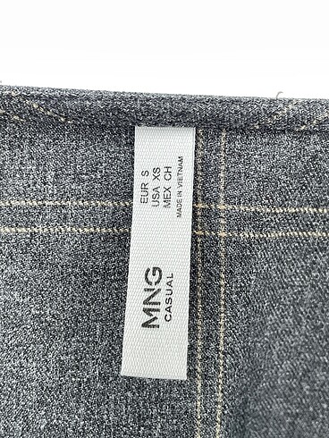 xs Beden gri Renk Mango Kısa Elbise %70 İndirimli.