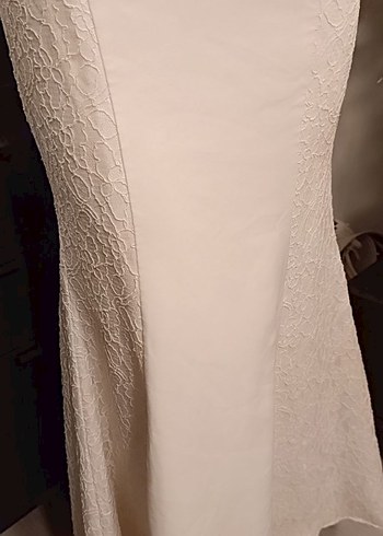 Beyaz Straplez Denizkızı Gelinlik - Görsel 3