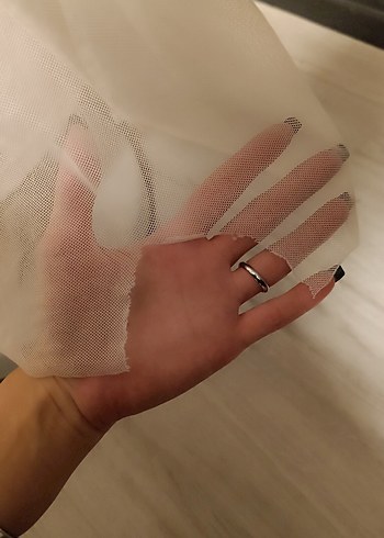 Vintage Nakışlı Uzun Kollu Beyaz Uzun Elbise - Görsel 5