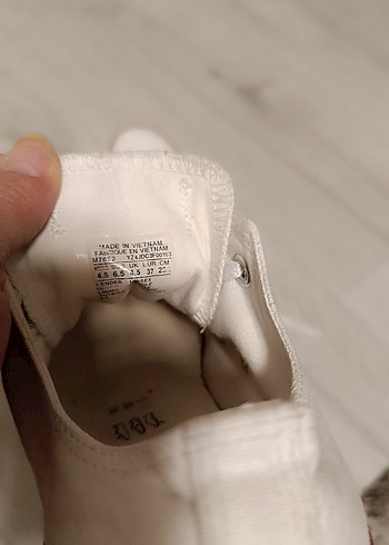 Beyaz Minimalist Kadın Spor Ayakkabı - Görsel 7