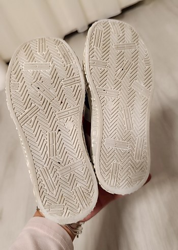 Çocuk Beyaz Tommy Sneakers Velcro Bantlı - Görsel 7