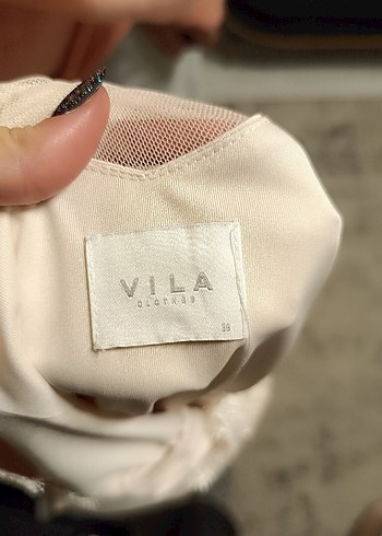 Uzun Kollu Nakışlı Beyaz Vintage Gelinlik - Görsel 9