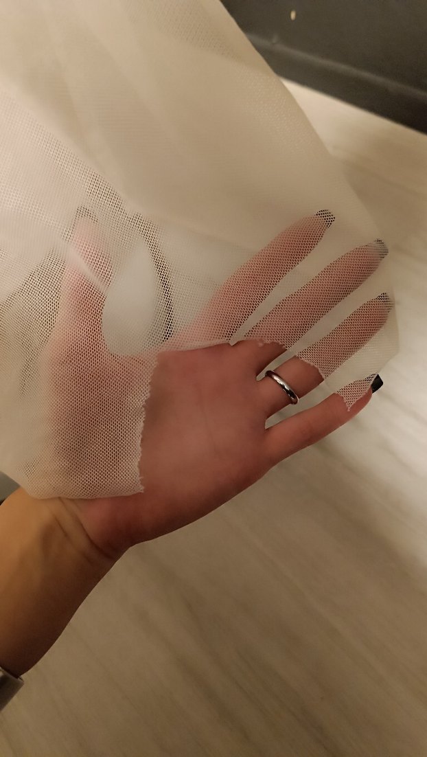 Uzun Kollu Nakışlı Beyaz Vintage Gelinlik - Görsel 5