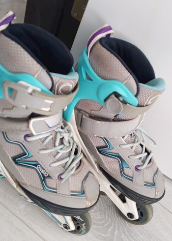 Decathlon Oxelo Acik Gri Kaykaylar Decatlon