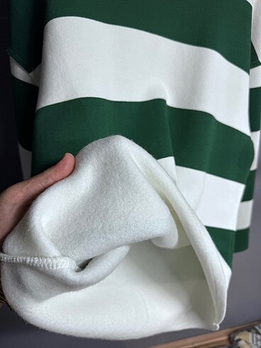 s Beden yeşil Renk Vamos Extra Oversize Sweatshirt