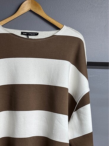 xl Beden kahverengi Renk Vamos Extra Oversize Sweatshirt