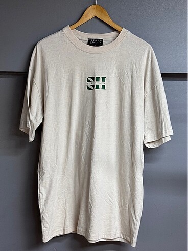 Sırt Baskılı Oversize T-shirt