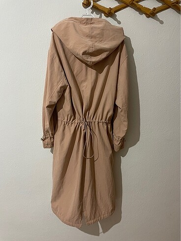 s Beden Zara Kapşonlu Trench