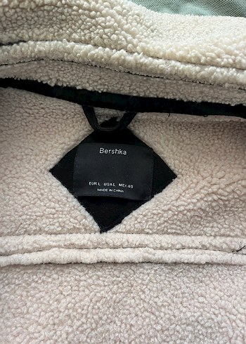 Kürk Detaylı Erkek BERSHKA mont - Görsel 5