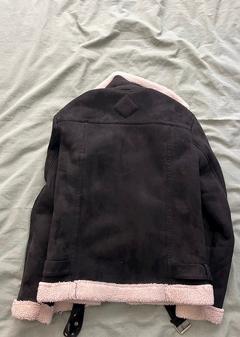 Kürk Detaylı Erkek BERSHKA mont - Görsel 4