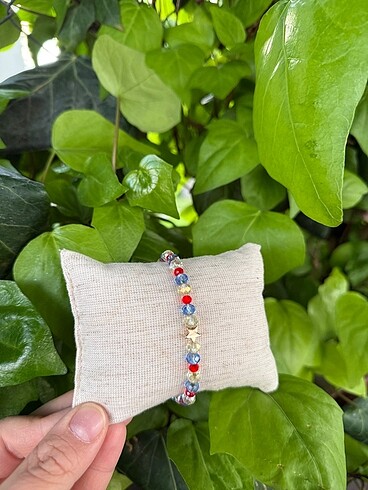 HANDMADE YILDIZ DETAYLI BİLEKLİK.