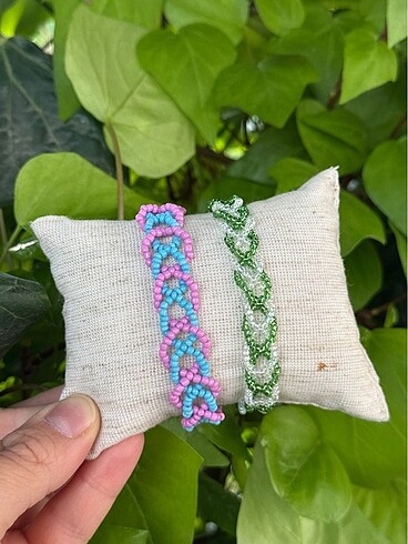 Diğer HANDMADE ÖRGÜ MODEL BİLEKLİK.