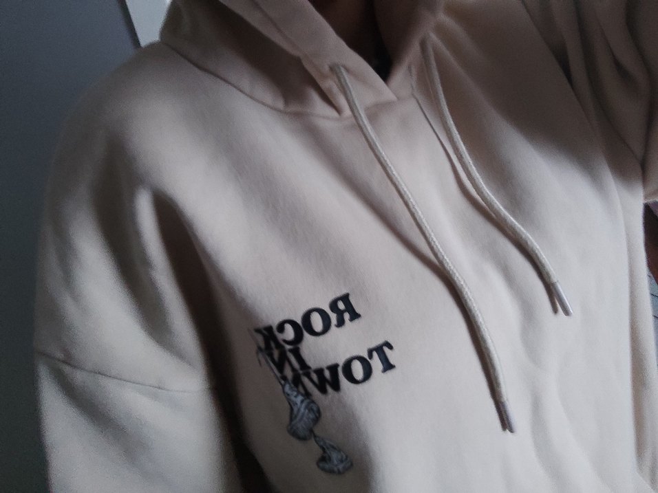 Bej Kadın Fermuarlı Sweatshirt 2XL - Görsel 3