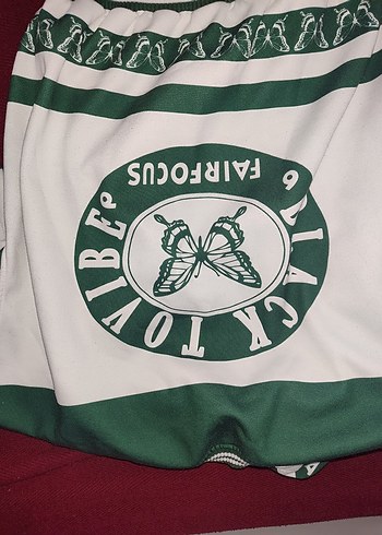 Yeşil Baskılı Grunge Punk Kadın Sweatshirt - Görsel 3