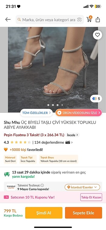37 Beden gri Renk Gümüş topuklu