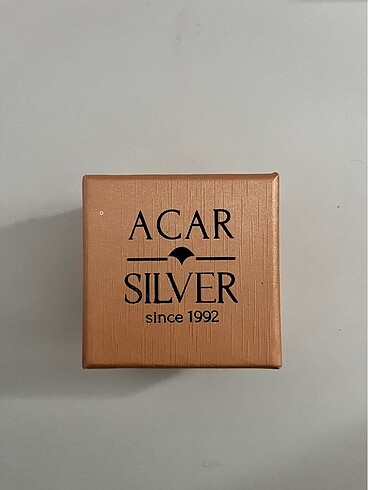 Acar Silver Gümüş Yüzük