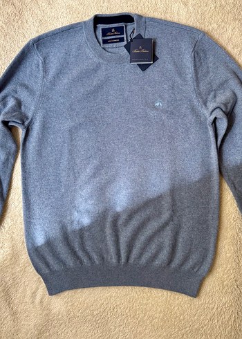 %100 KAŞMİR Brooks Brothers Erkek Kazak, M.