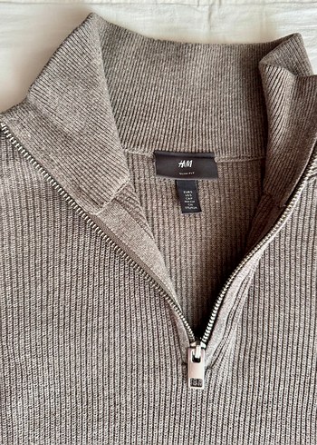 s Beden H&M erkek fermuarlı kazak, S