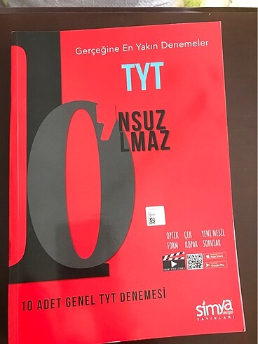 10 adet genel TYT denemesi