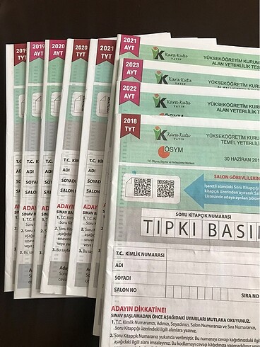 Ösym geçmiş yıllar denemeleri
