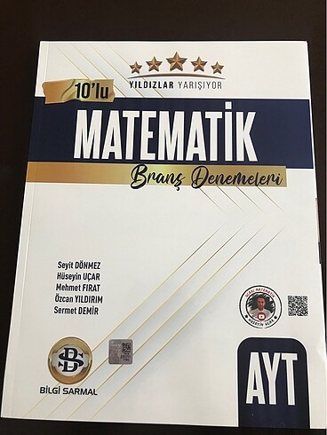 Yıldızlar yarışıyor 10'lu AYT matematik denemesi bilgi sarmal ya