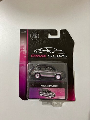 JADA die cast porsche cayenne turbo s pink slips