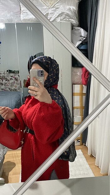 Peluş ceket yarı mont