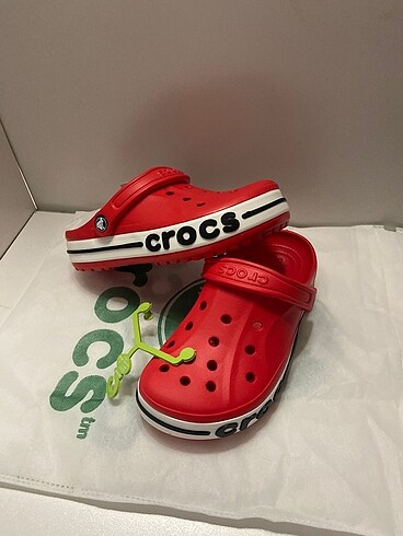 İthal Crocs Bayaband Clog Kırmızı