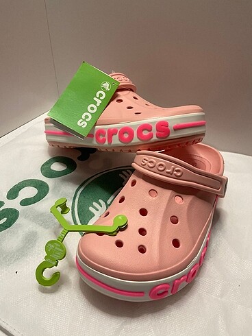 İthal Crocs Bayaband Tozpembe