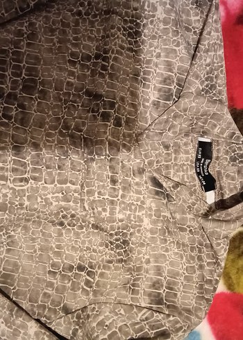 Yılan Desenli crop marka ürün sıfır - Görsel 4