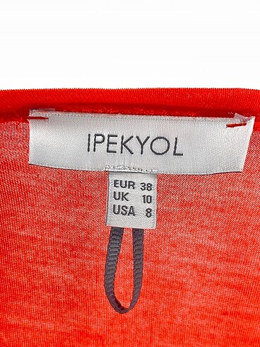 38 Beden turuncu Renk ipekyol Uzun Elbise %70 İndirimli.
