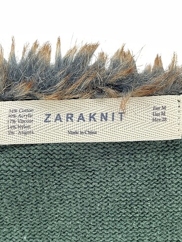 m Beden yeşil Renk Zara Hırka %70 İndirimli.