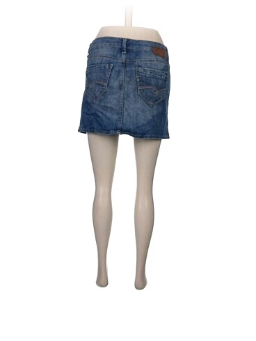 universal Beden Mavi Jeans Mini Etek %70 İndirimli.