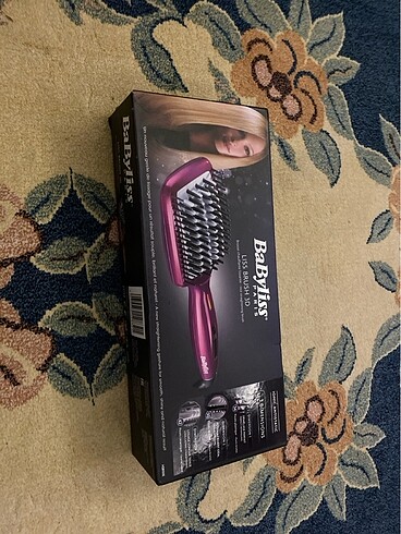 Beden Babyliss HSB100E Liss Brush 3D Saç Düzleştirici Tarak