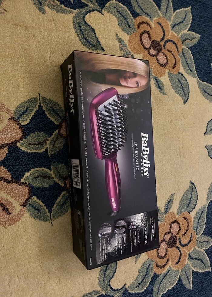 Babyliss HSB100E Liss Brush 3D Saç Düzleştirici Tarak - Görsel 3