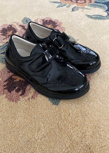 Klasik Siyah Rugan Erkek Çocuk Ayakkabısı Cici bebe - Görsel 2