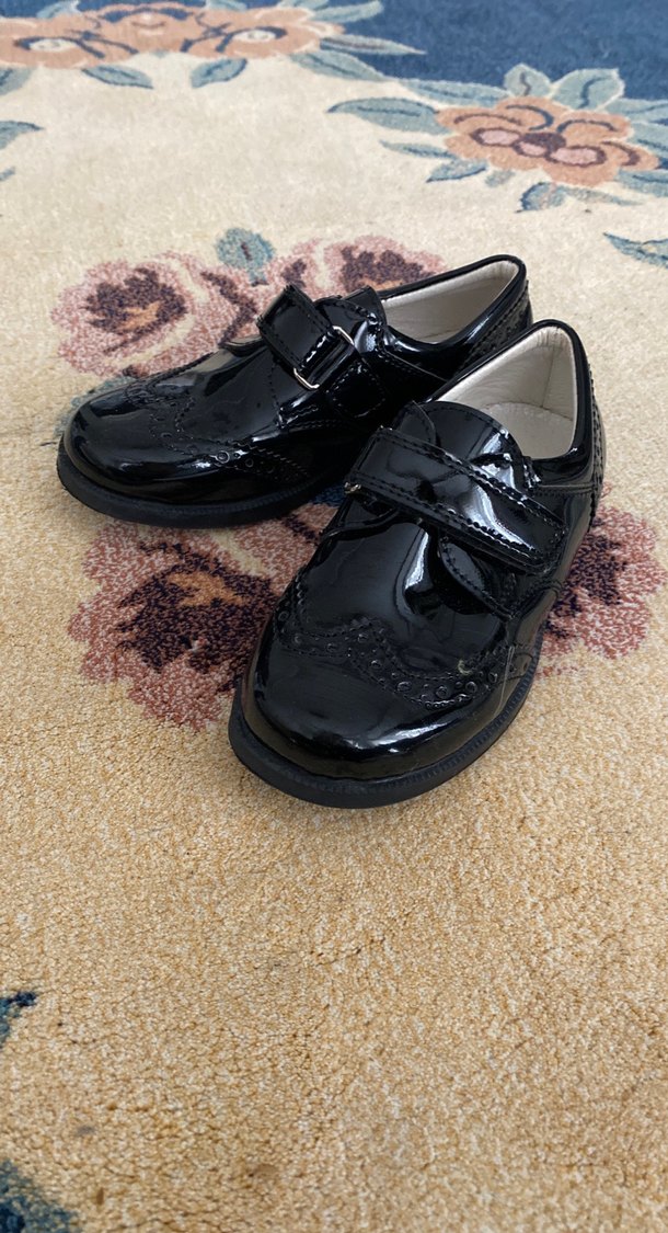 Klasik Siyah Rugan Erkek Çocuk Ayakkabısı Cici bebe - Görsel 3