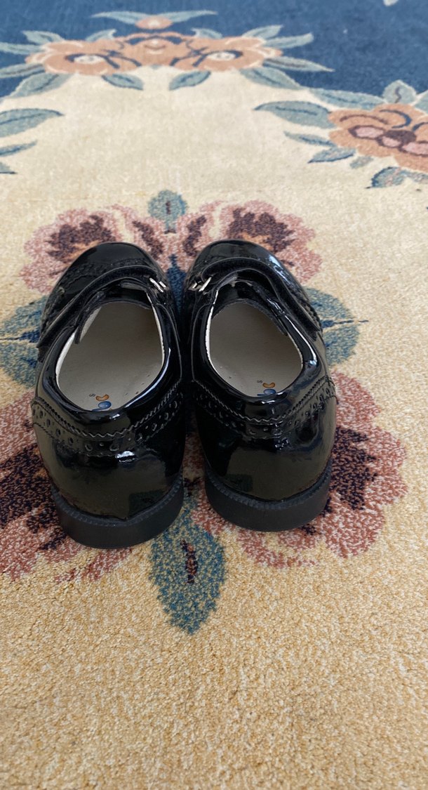 Klasik Siyah Rugan Erkek Çocuk Ayakkabısı Cici bebe - Görsel 4