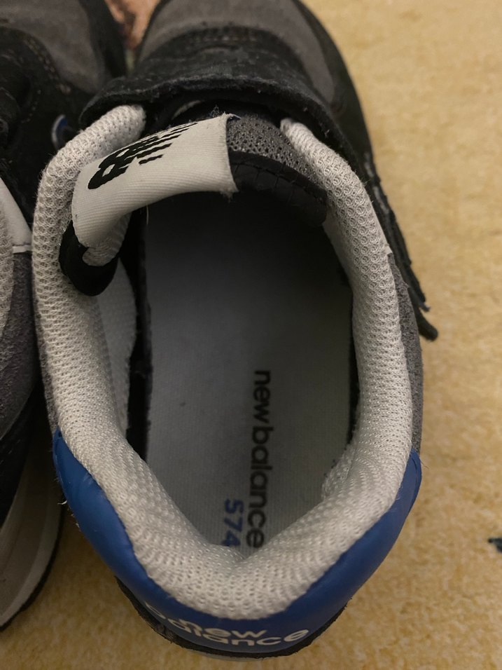 New Balance Gri Erkek Çocuk Spor Ayakkabı - Görsel 5