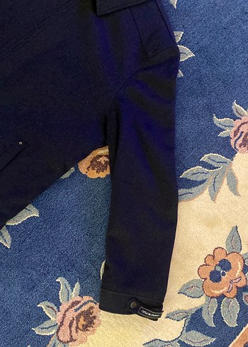 Erkek kaşmir siyah Fermuarlı Ceket kışlık - Görsel 5