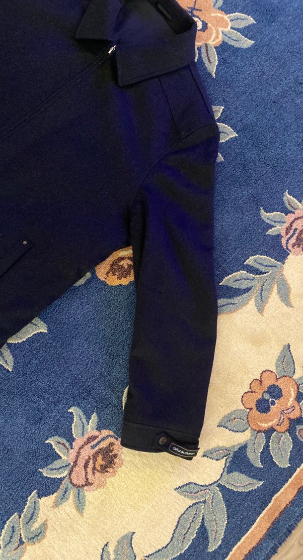 Erkek kaşmir siyah Fermuarlı Ceket kışlık - Görsel 5