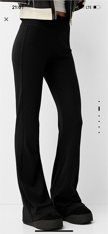 Bershka bershka ispanyol paça pantolon