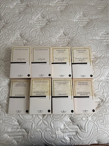 Sefiller 1-2 Monte kristo kontu 1-2 oblomov kumarbaz