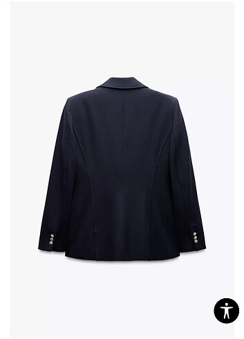 Zara Vatkalı Vücuda oturan blazer ceket Zara Xs