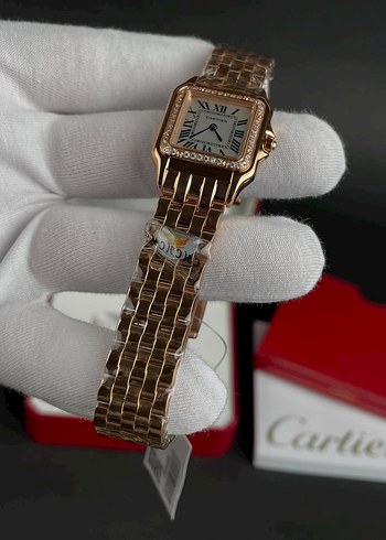 Cartier Cartier Altın Renkli Klasik Kadın Saati
