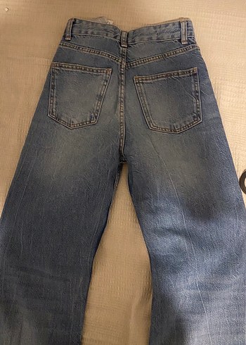 32 Beden mavi Renk Zara kot pantalon