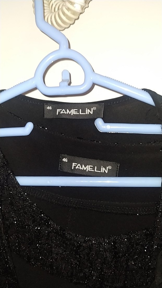 Siyah Süet Uzun Kollu Uzun Elbise - Görsel 4